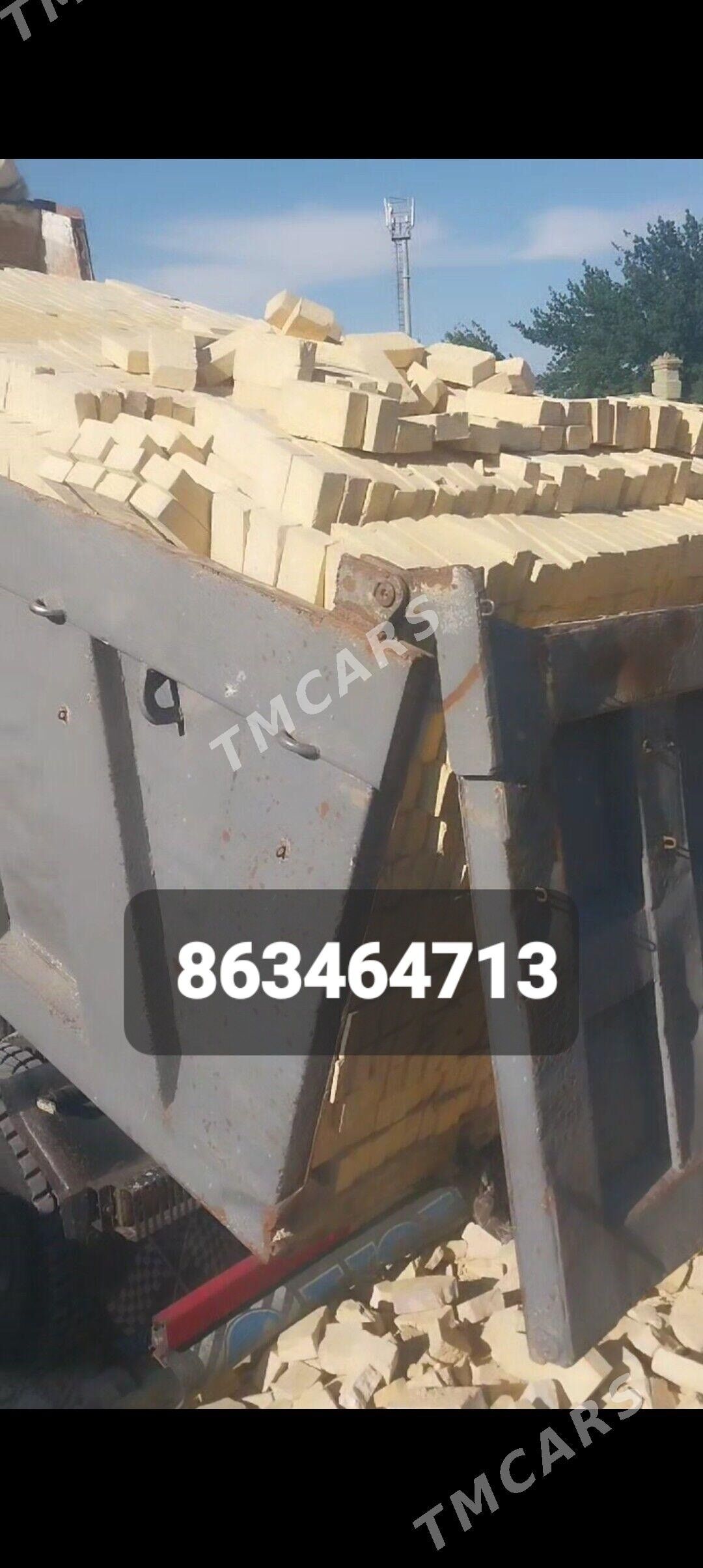 sement kerpich kerpiç mytyy seben цемент кирпич щебень мытый песок - Ашхабад - img 2