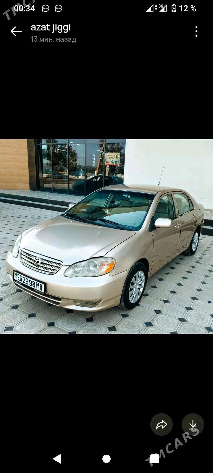Toyota Corolla 2003 - 113 000 TMT - Mary - img 3