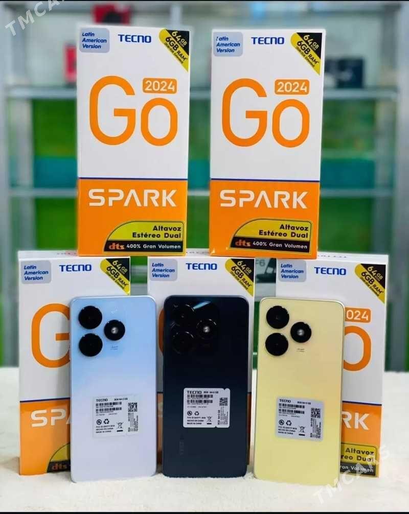 Tecno spark SATYN ALYAS 10 20c GO 1 20 pro plus Xs - Ашхабад - img 1