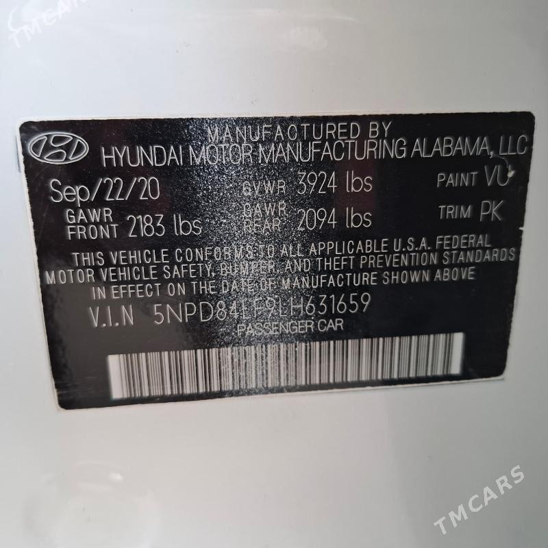 Hyundai Elantra 2020 - 216 000 TMT - Ашхабад - img 10