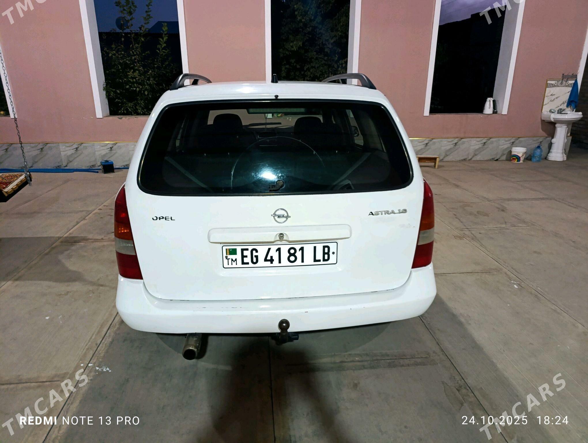 Opel Astra 1999 - 70 000 TMT - Туркменабат - img 1