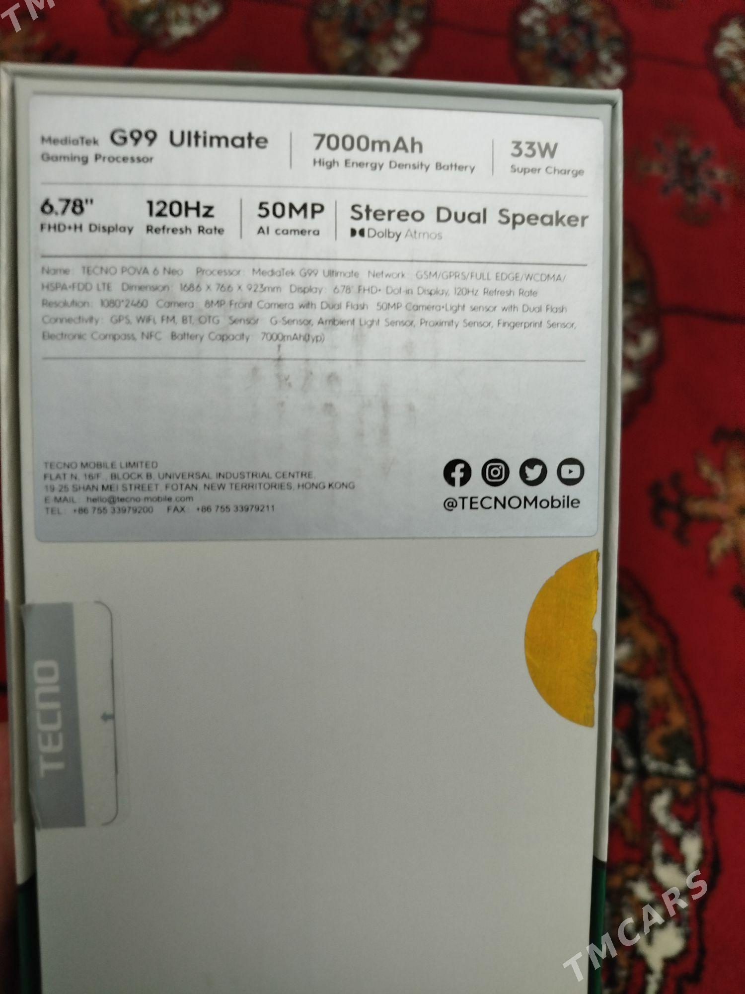 TECNO POVA NEO 6 - Ашхабад - img 2