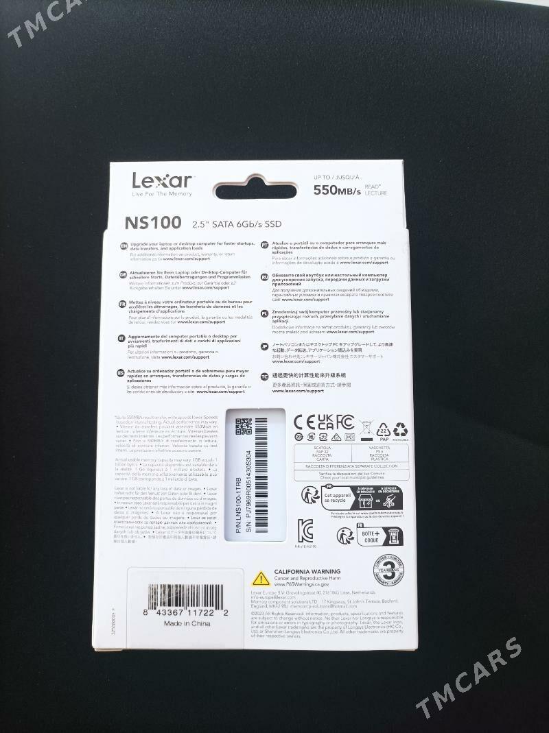 SSD LEXAR NS100 1TB - Байрамали - img 2