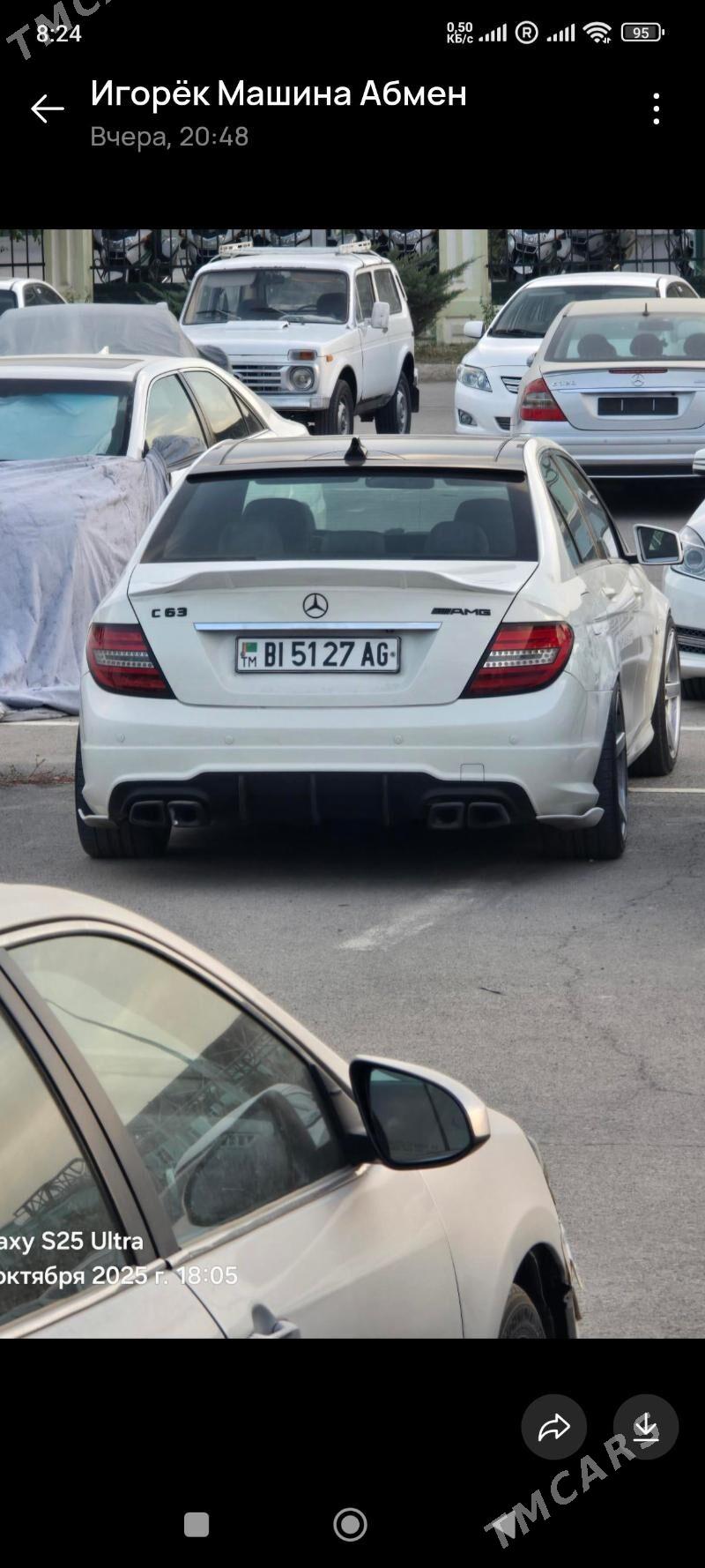 Mercedes-Benz C300 2009 - 185 000 TMT - Ашхабад - img 4