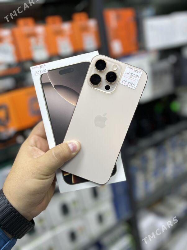 IPHONE 16Pro Max 256GB 100% CH - Aşgabat - img 5
