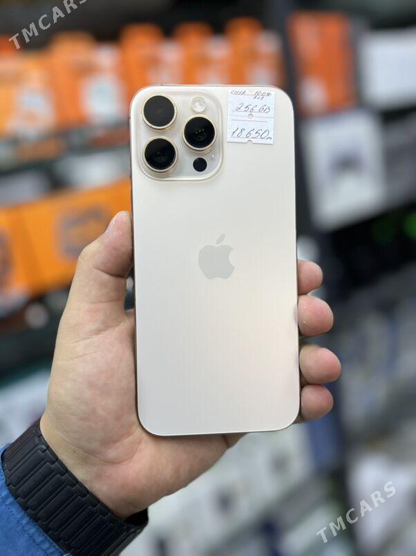 IPHONE 16Pro Max 256GB 100% CH - Aşgabat - img 1