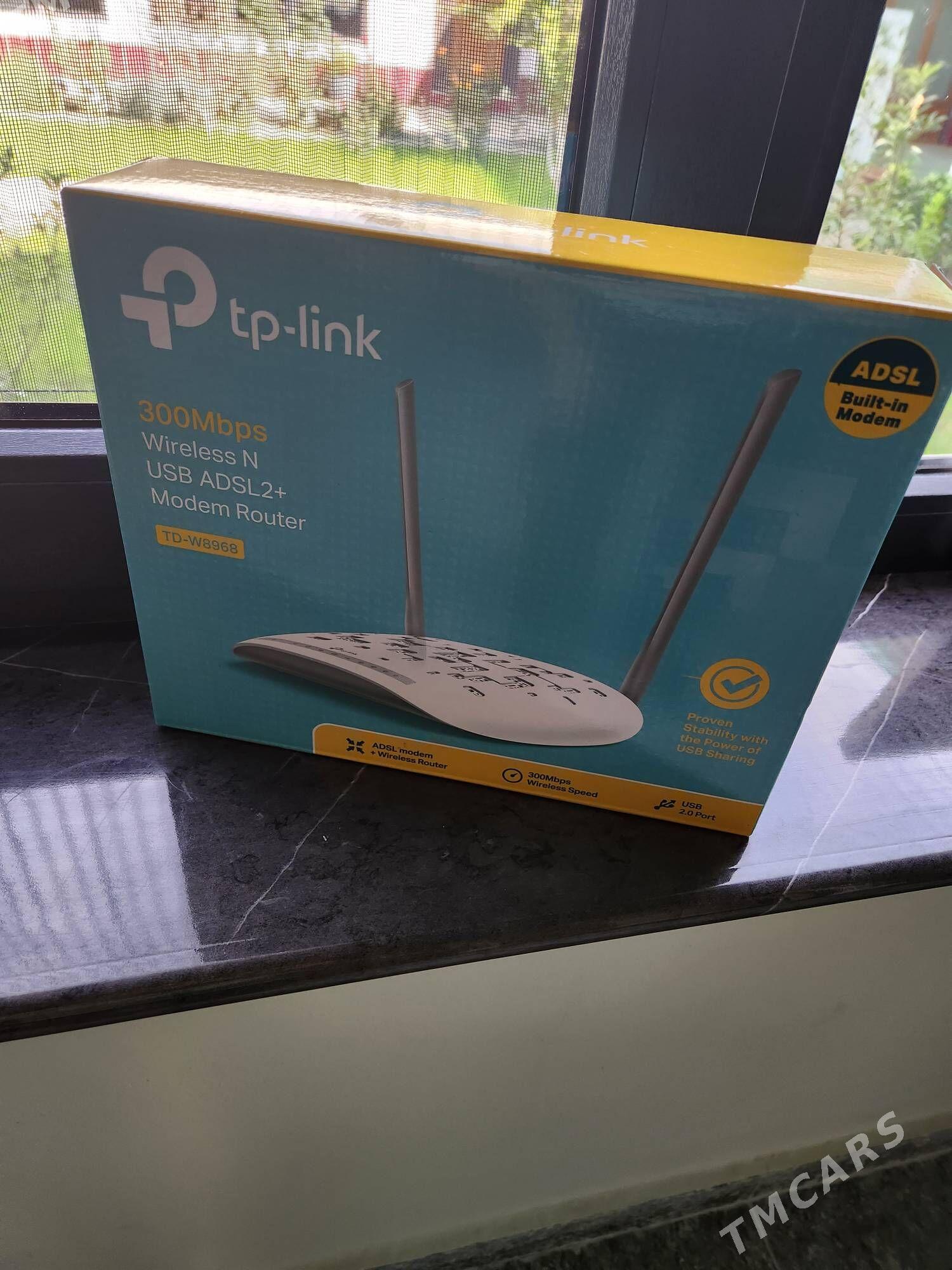 Роутер.TP-Link TD-W8968. Б/У - Гёкдже - img 4