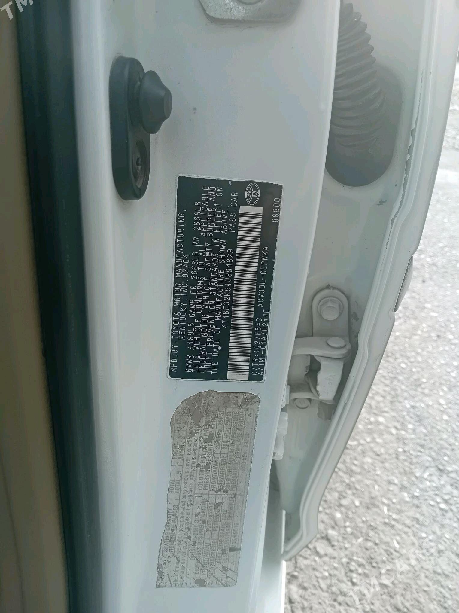 Toyota Camry 2004 - 145 000 TMT - Aşgabat - img 6