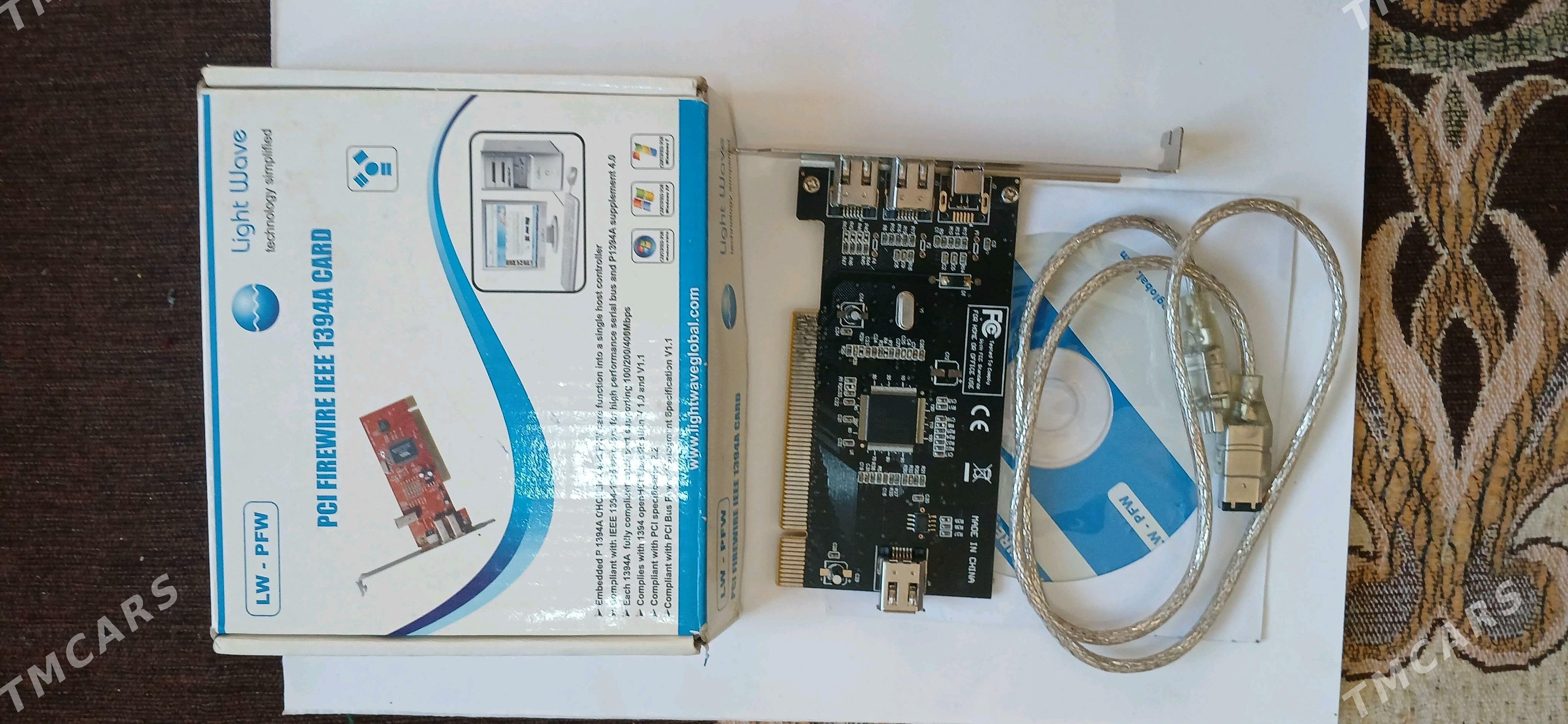 PCI FIREWIRE IEEE 1394A CARD. - Балканабат - img 3