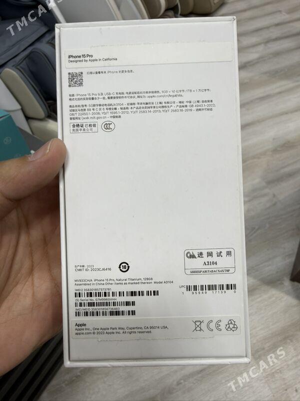 iPhone 15Pro 128gb - Ашхабад - img 4