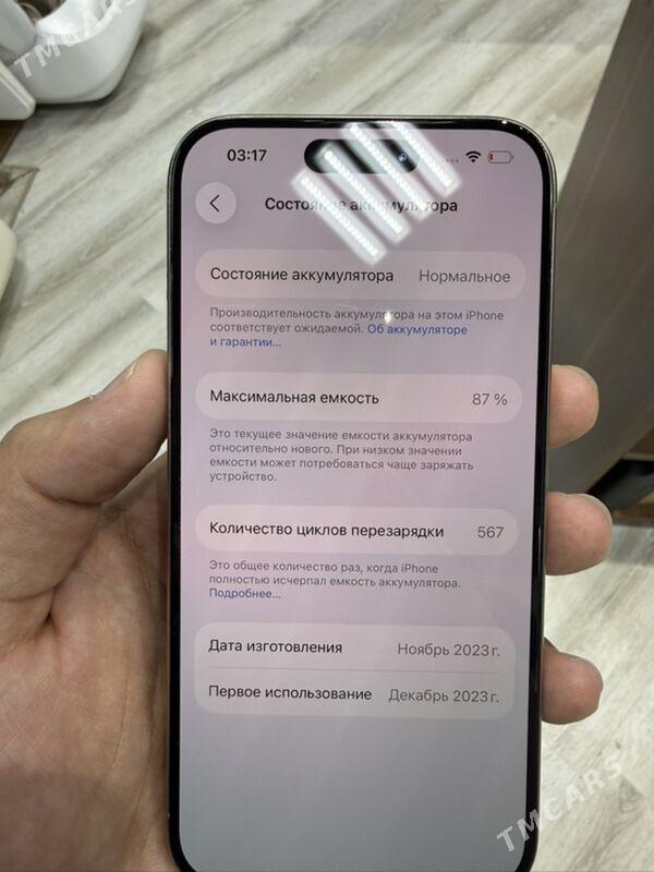 iPhone 15Pro 128gb - Ашхабад - img 1