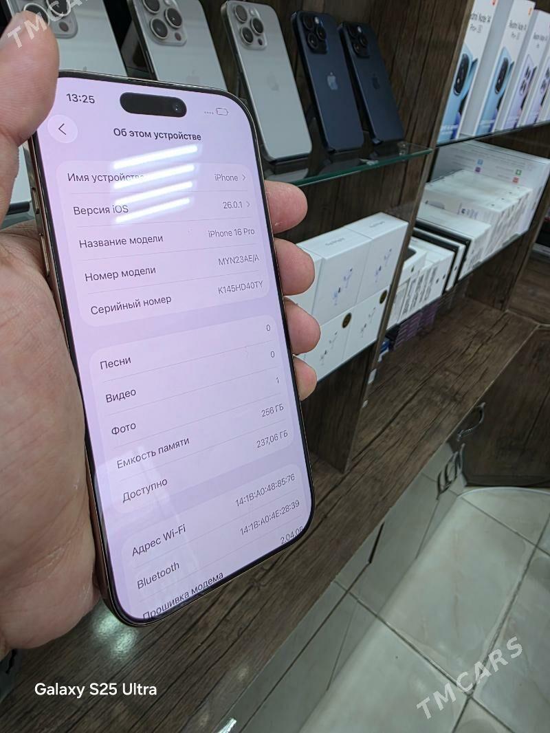 IPHONE 16 PRO 256LYK - Ашхабад - img 2