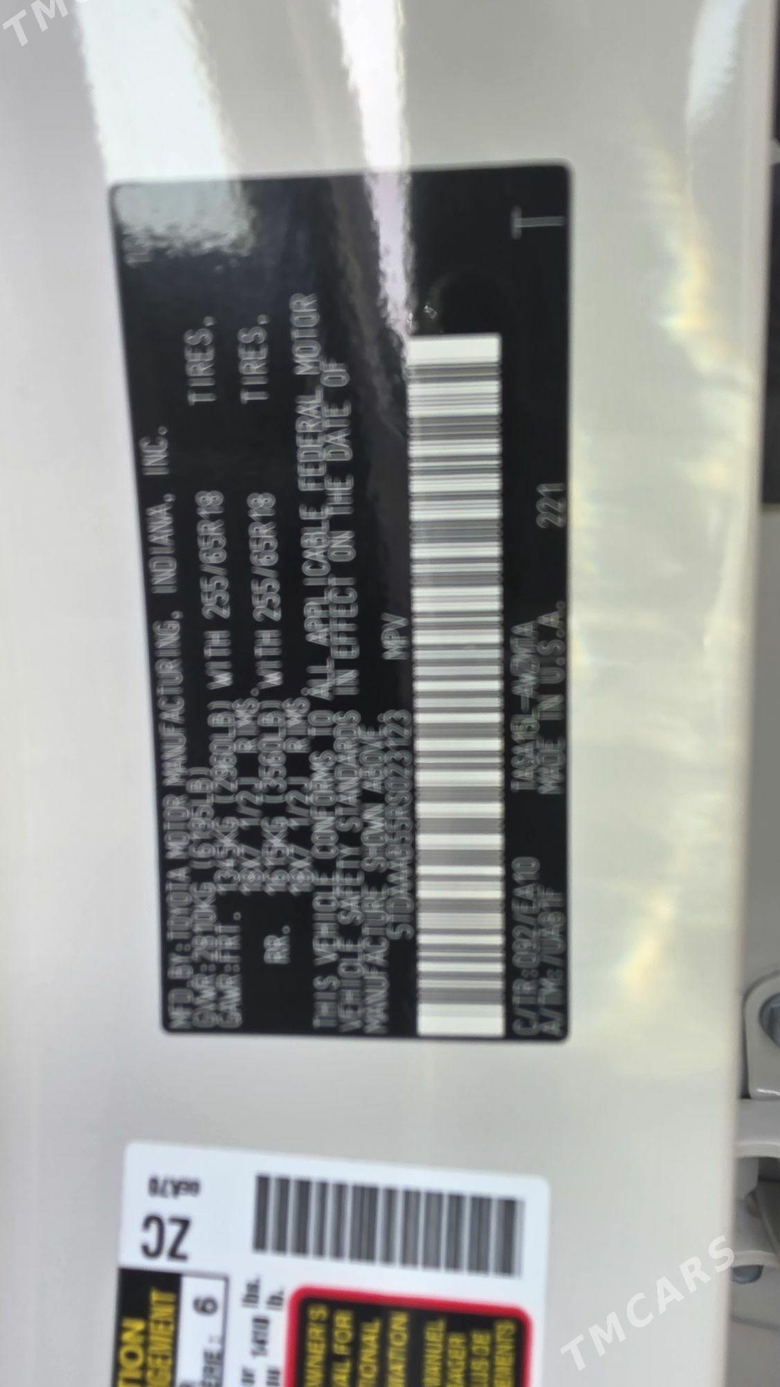 Toyota Grand Highlander 2024 - 700 000 TMT - Mary - img 8