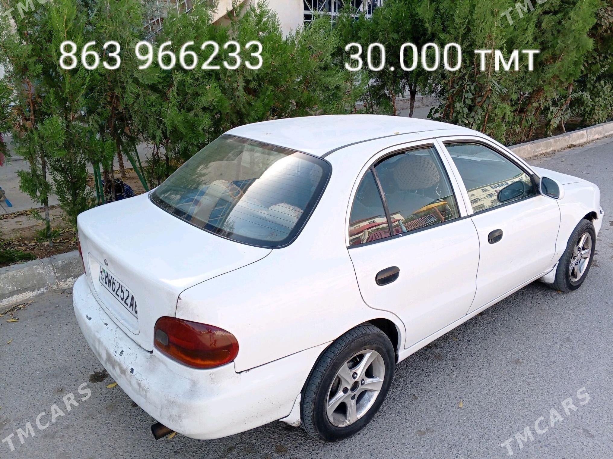 Hyundai Accent 1995 - 30 000 TMT - Ашхабад - img 4