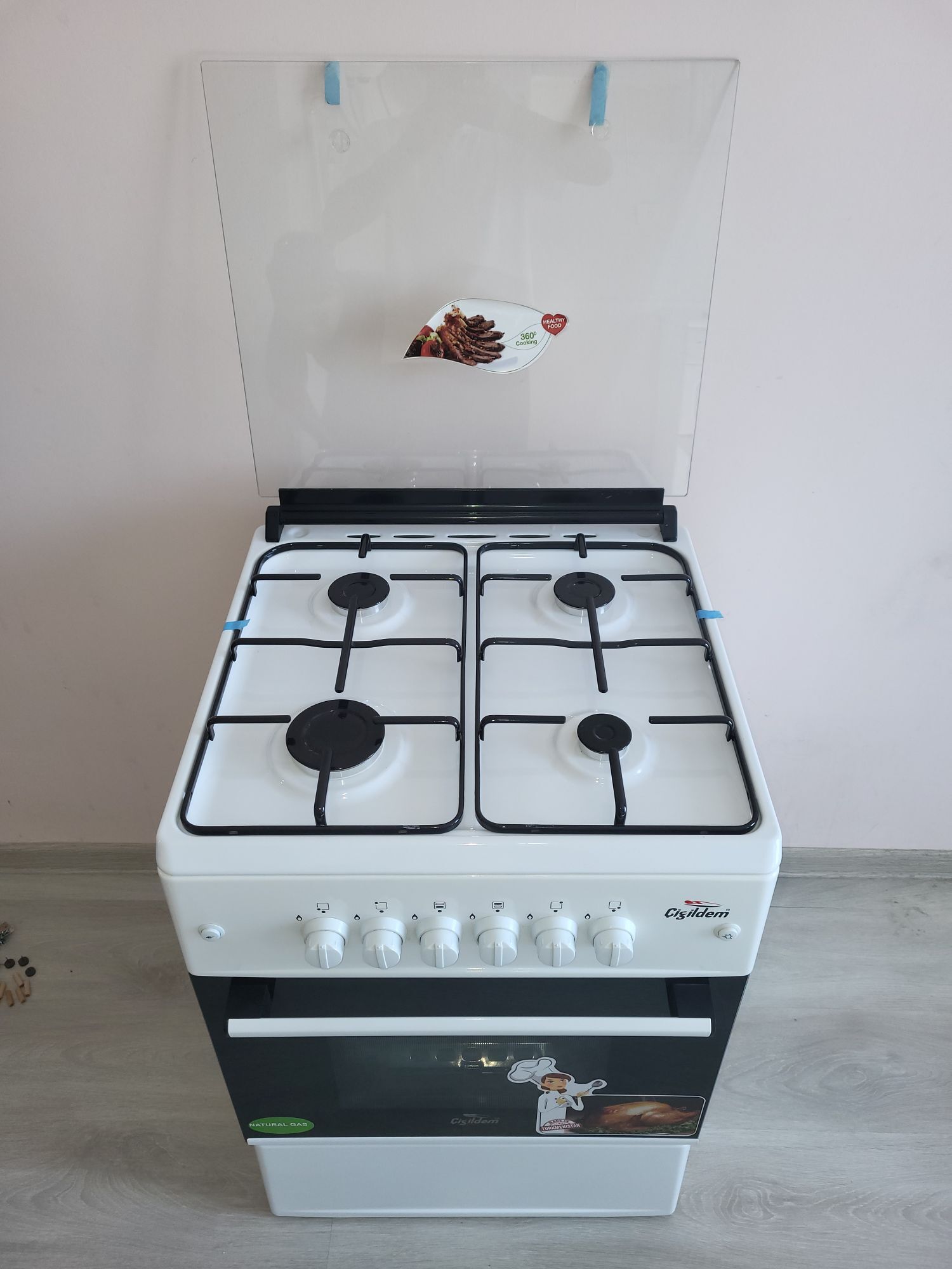 Gaz plita täze - Анев - img 2