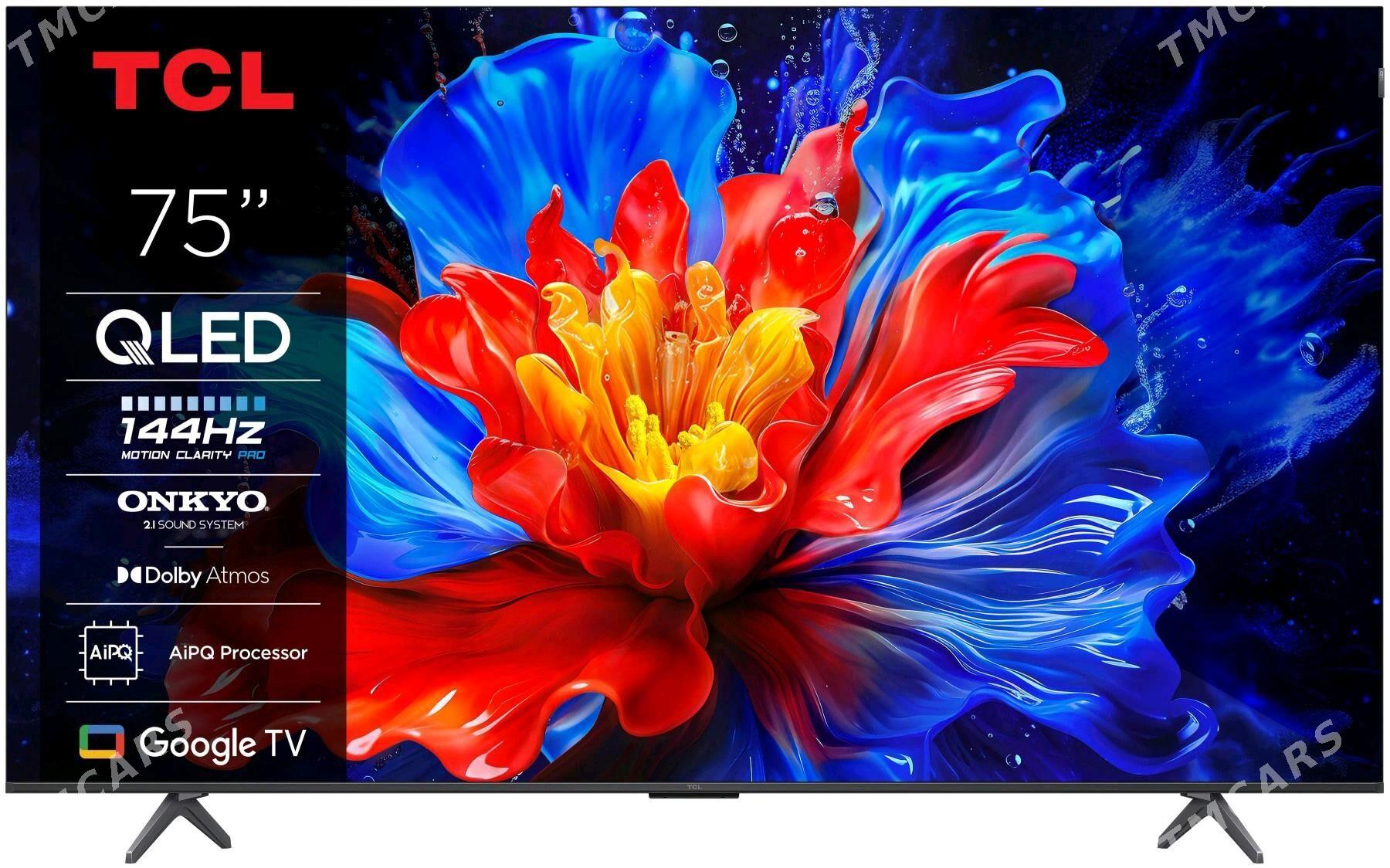 TCL 75P8K Google Tv 75" - Ашхабад - img 1