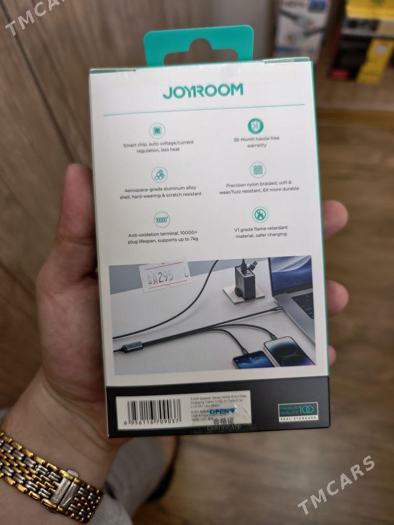 Usb 6-1 Joyroom 100w - Ашхабад - img 2