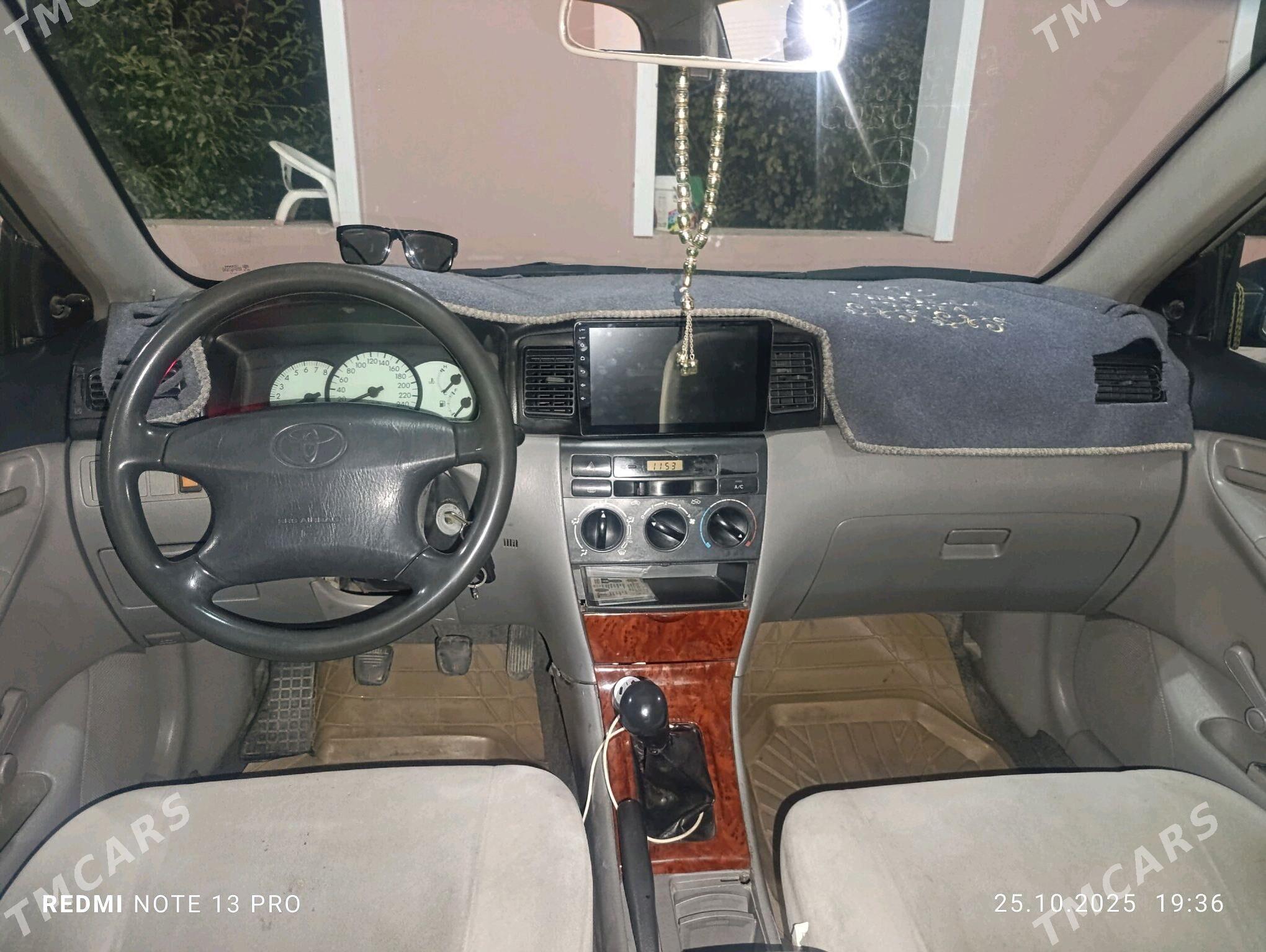 Toyota Corolla 2002 - 90 000 TMT - Туркменабат - img 3