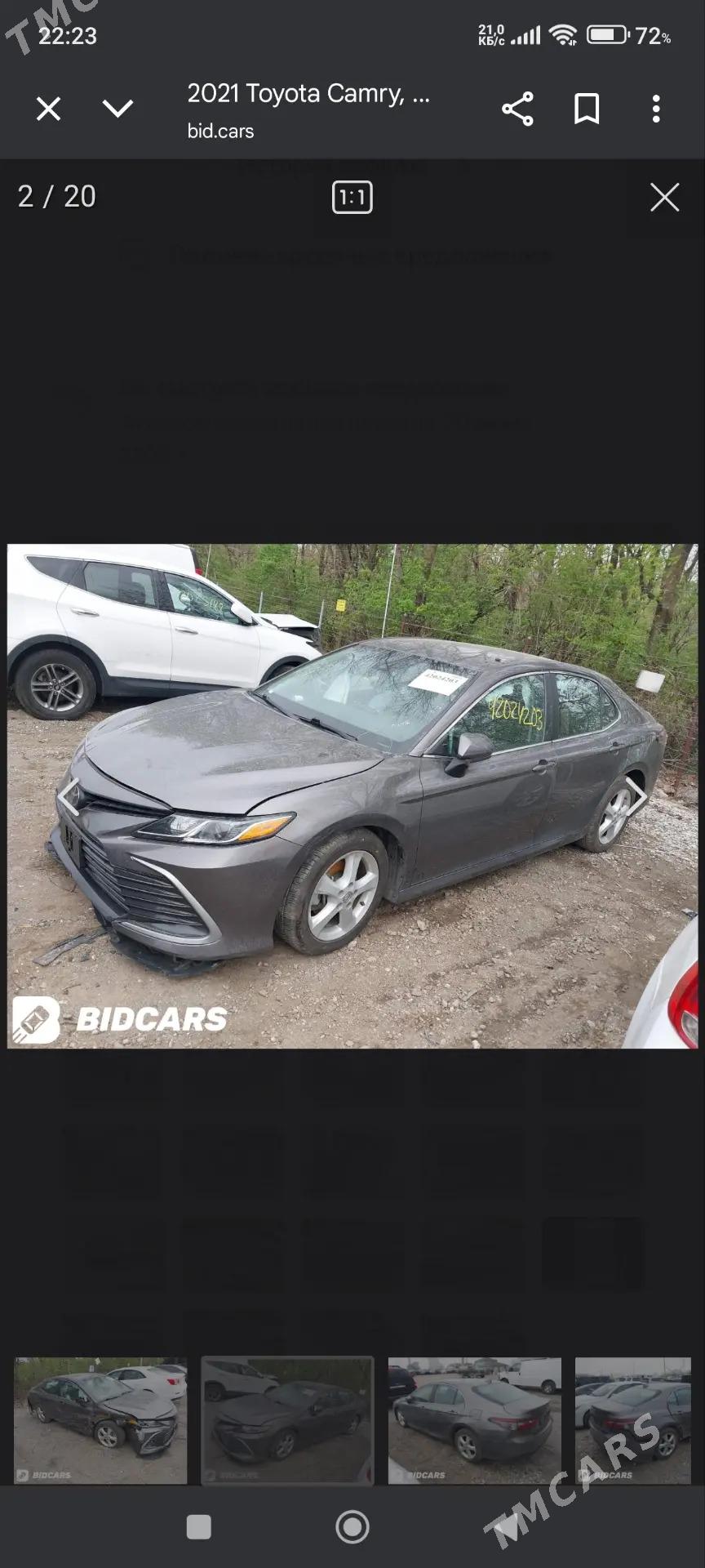 Toyota Camry 2021 - 265 000 TMT - Мары - img 6