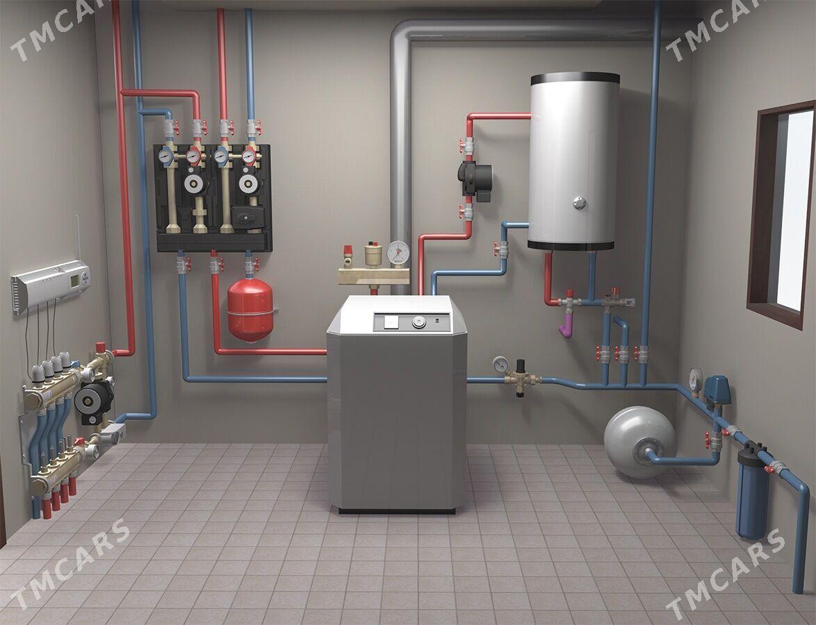 ОТОПЛЕНИЕ КОМБИ РЕМОНТ KOMBI - Ашхабад - img 5