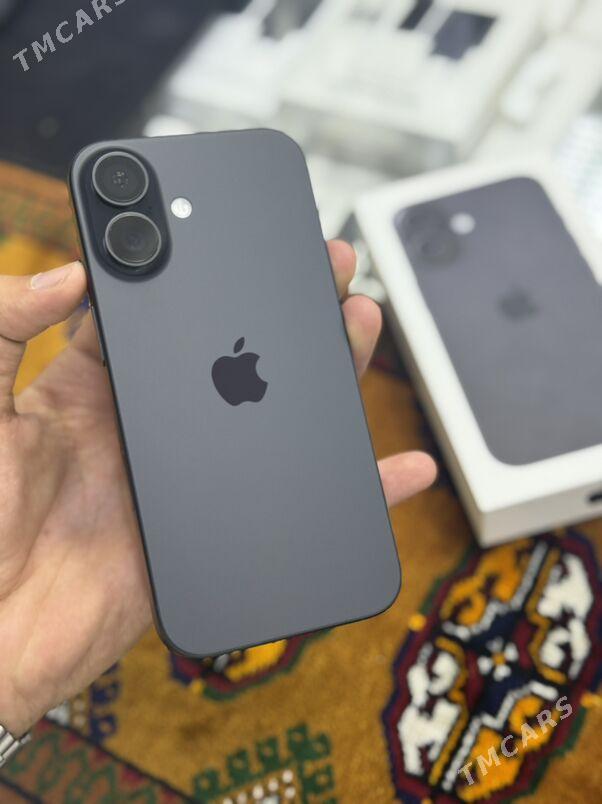 IPhone 16 128gb 1sim 100% - Garaşsyzlygyň 15 ýyllygy Söwda Merkezi - img 1