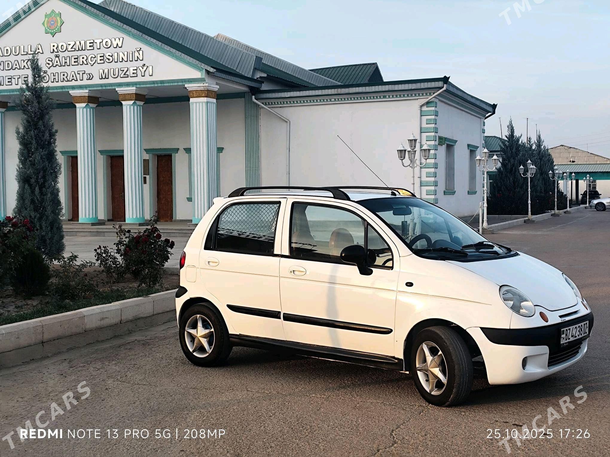 Daewoo Matiz 2004 - 40 000 TMT - Шабатский этрап - img 2