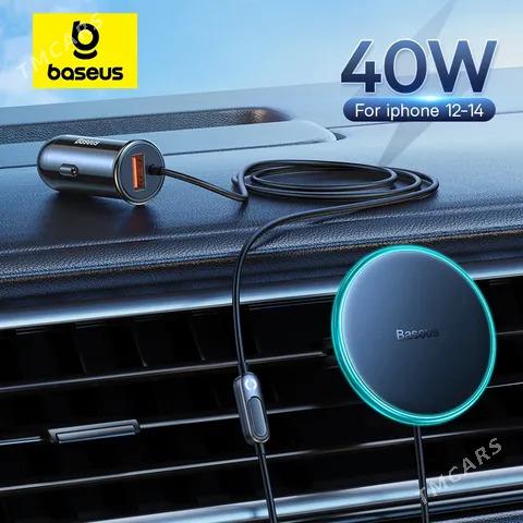 Baseus Magnetic Car Charger - Aşgabat - img 4