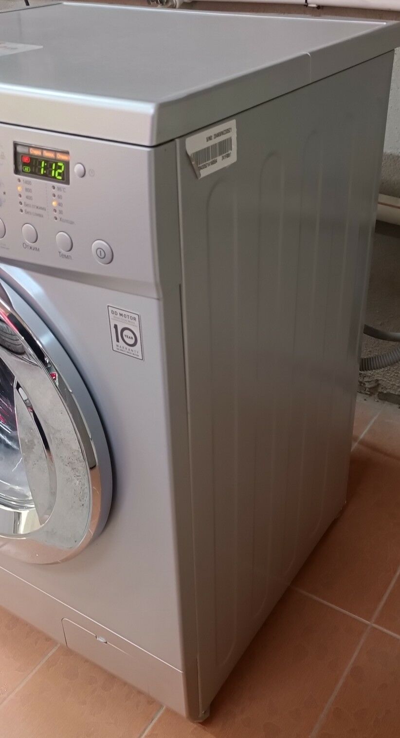 LG 9 кг Дд мотор прямой привод - Ашхабад - img 3