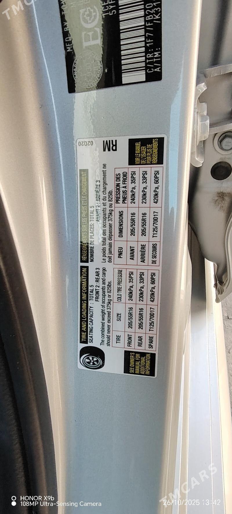 Toyota Corolla 2021 - 260 000 TMT - Daşoguz - img 2
