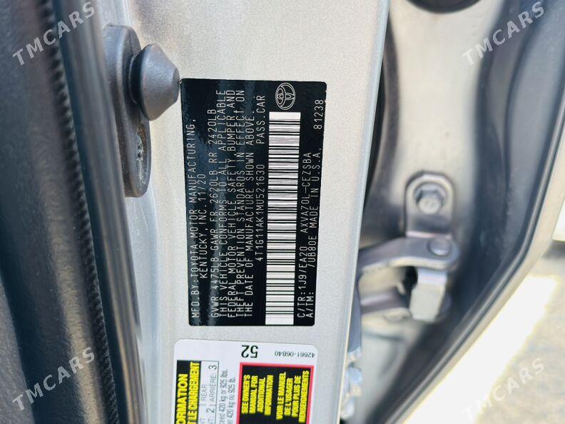 Toyota Camry 2021 - 310 000 TMT - Türkmenabat - img 1