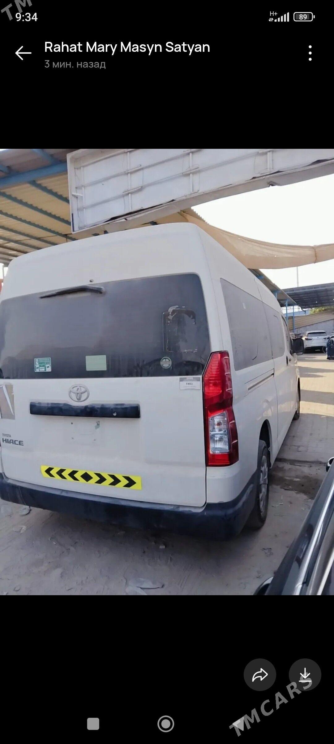 Toyota Hiace 2022 - 660 000 TMT - Mary - img 3