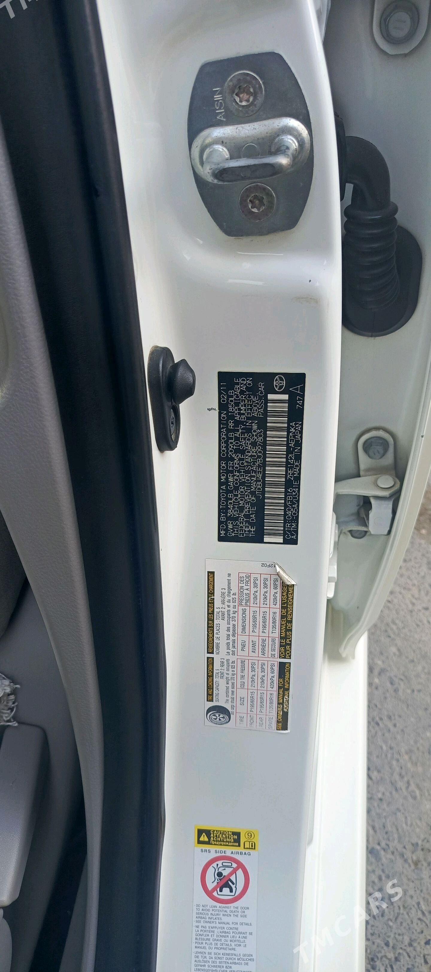 Toyota Corolla 2011 - 168 000 TMT - Ашхабад - img 6