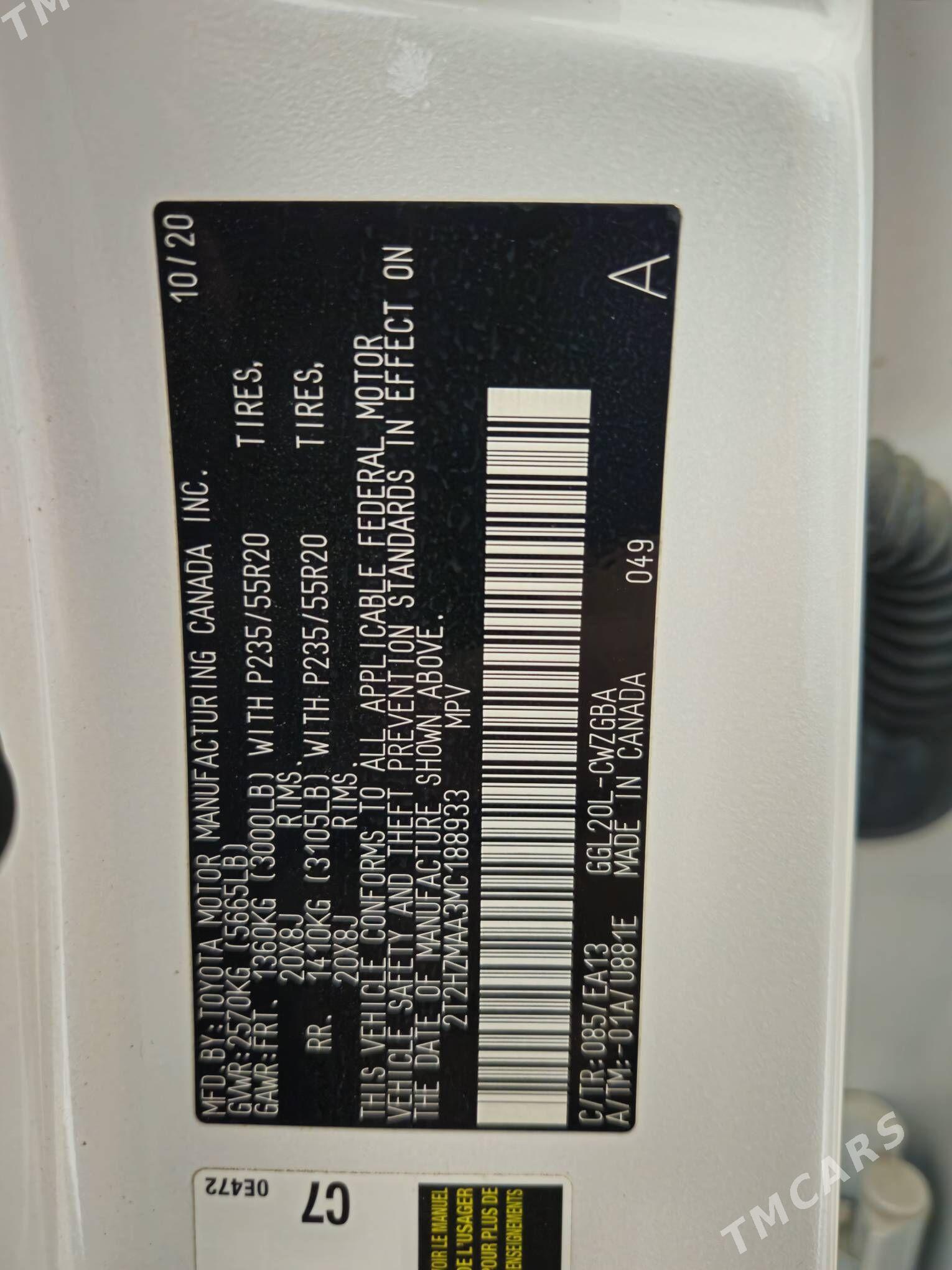 Lexus RX 350 2020 - 685 000 TMT - Гёкдепе - img 2