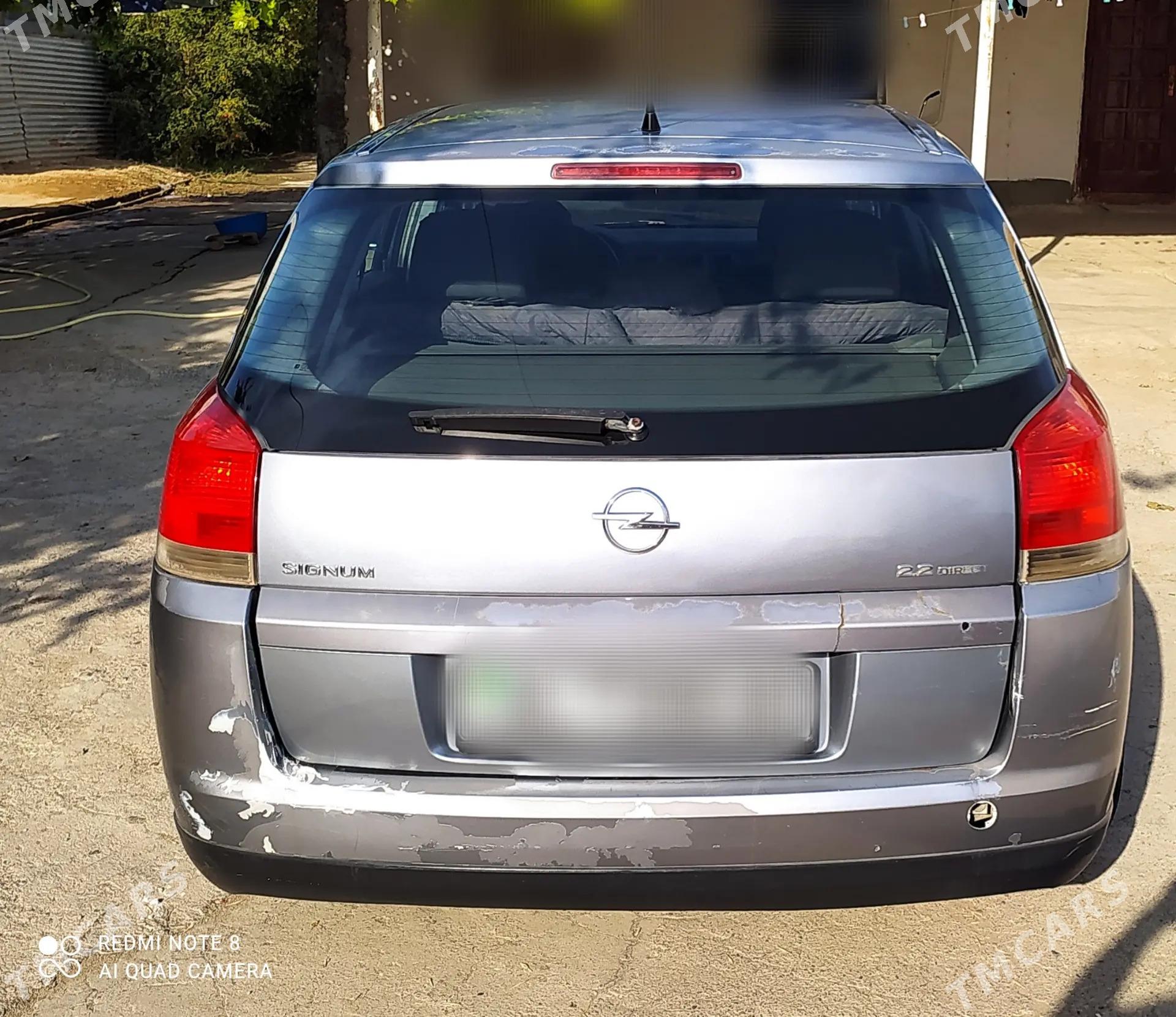 Opel Signum 2003 - 90 000 TMT - Яшлык - img 8