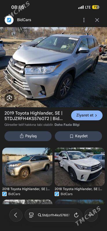 Toyota Highlander 2019 - 450 000 TMT - Aşgabat - img 4