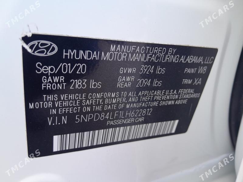 Hyundai Elantra 2020 - 255 000 TMT - Ашхабад - img 1