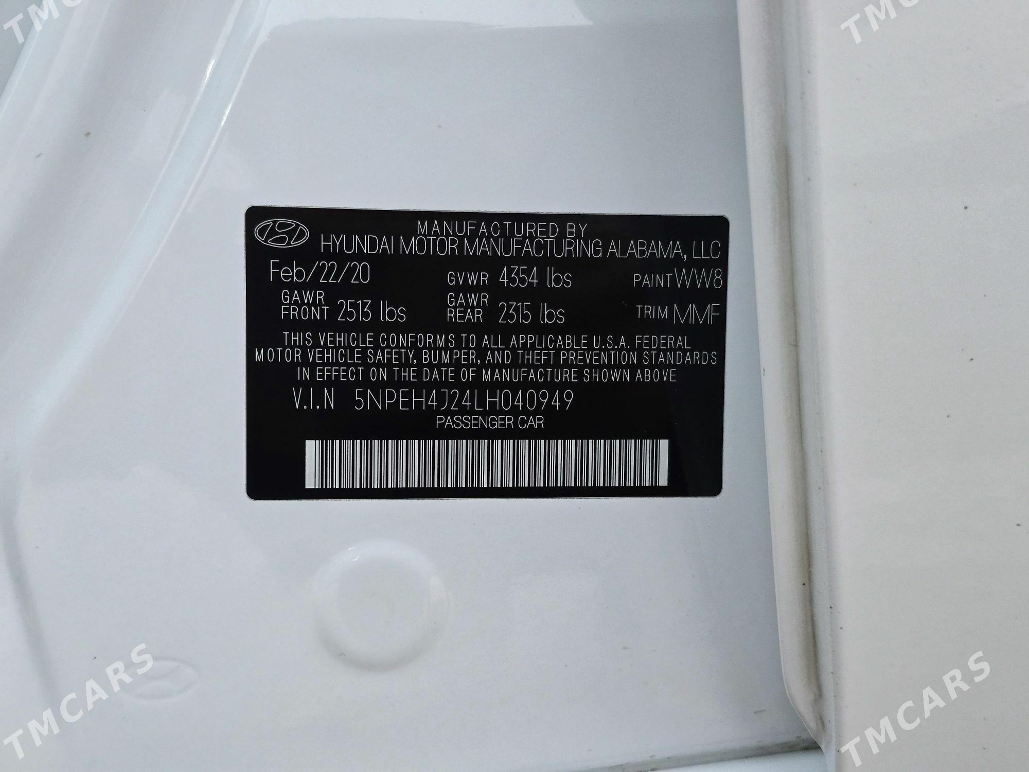 Hyundai Sonata 2020 - 364 000 TMT - Parahat 6 - img 1