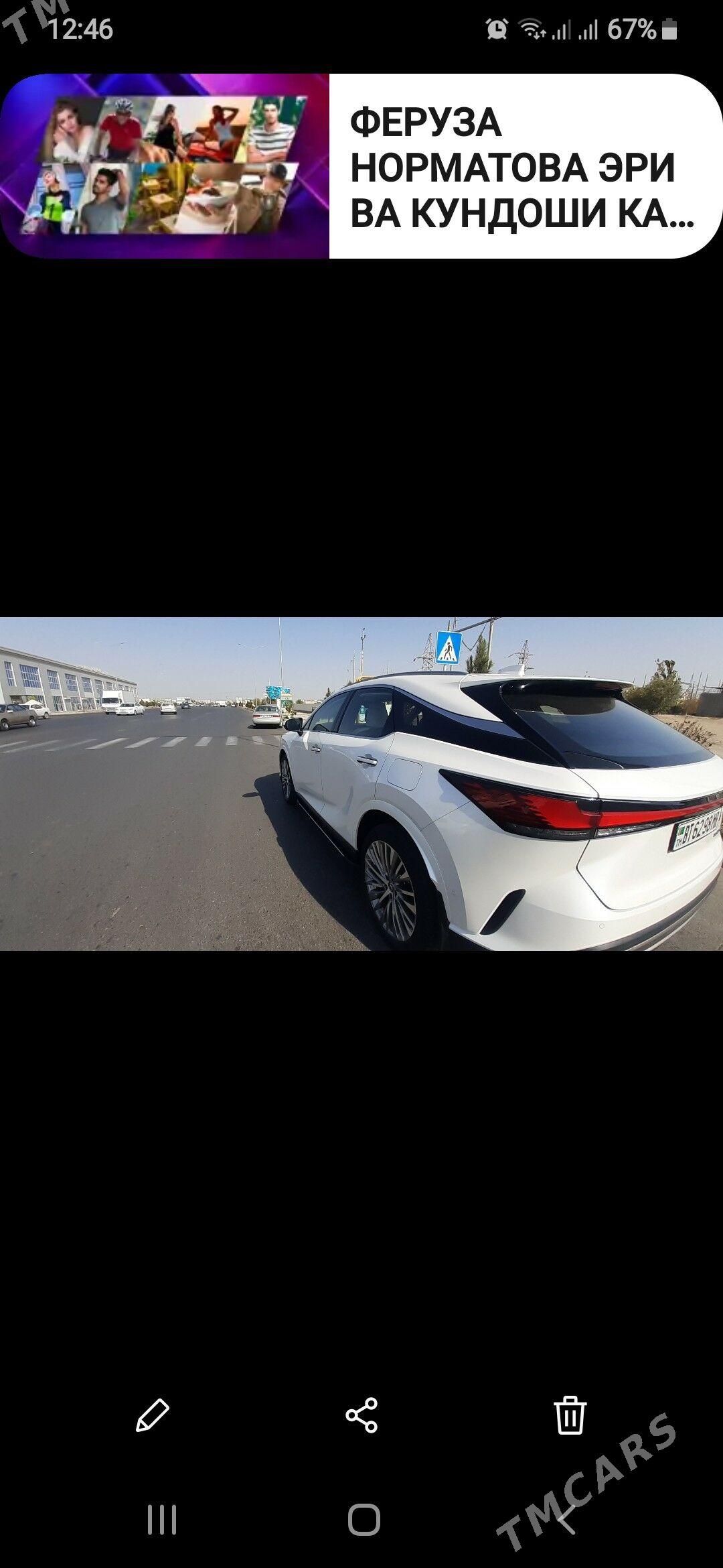 Lexus RX 2024 - 900 000 TMT - Мары - img 5