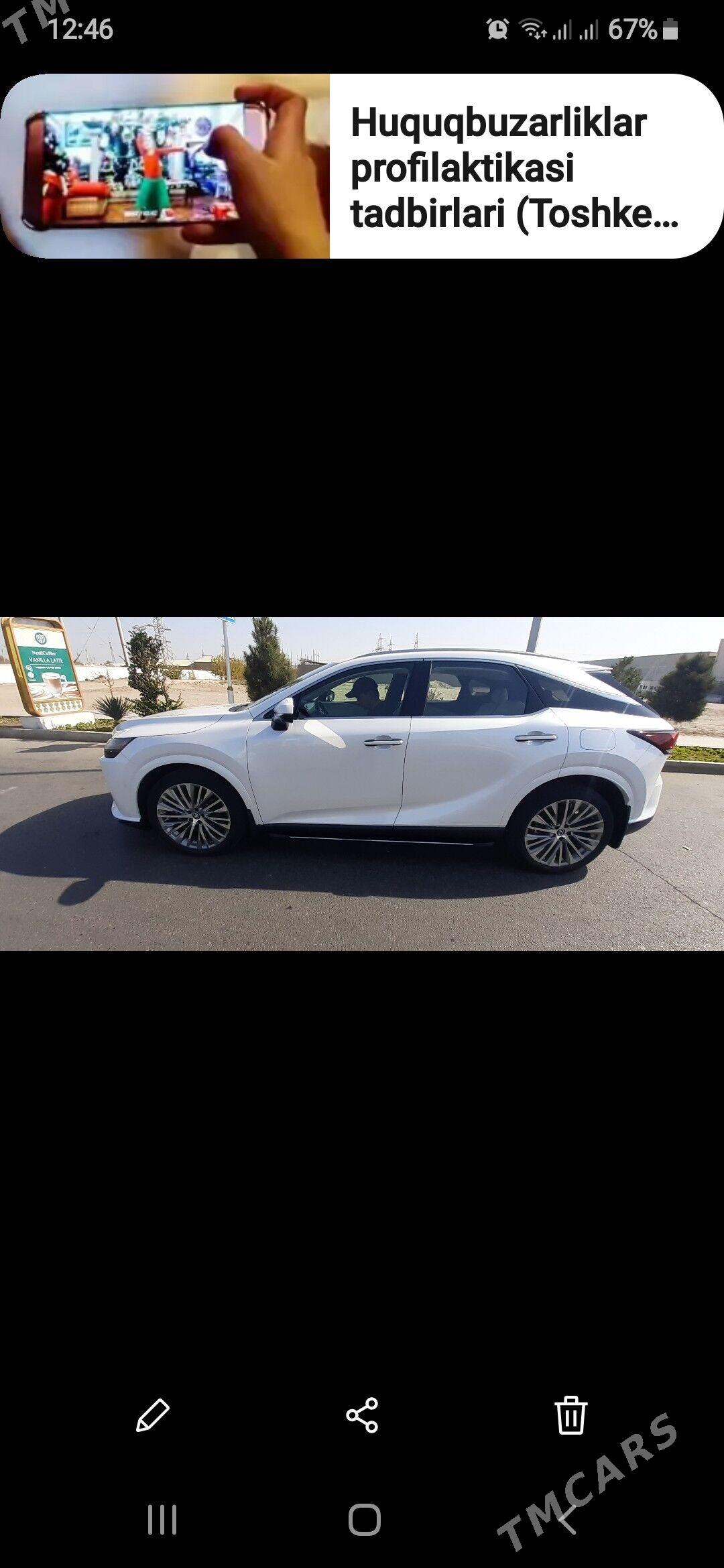 Lexus RX 2024 - 900 000 TMT - Мары - img 6