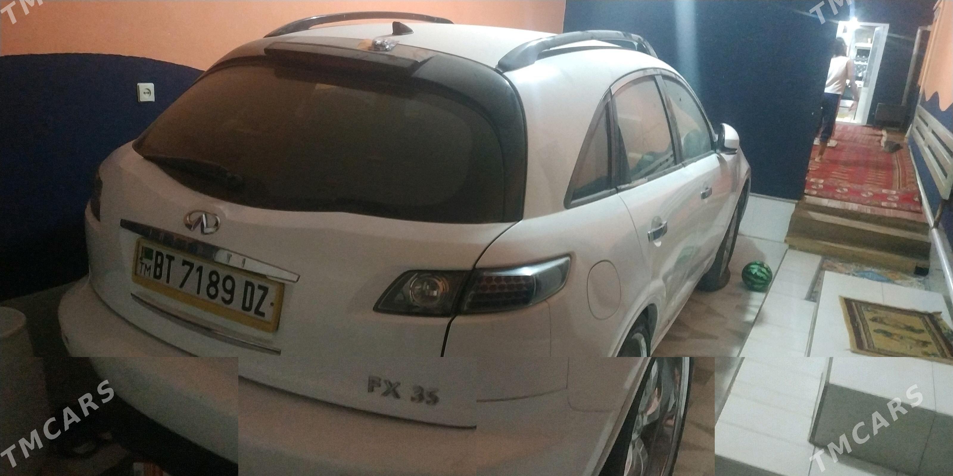 Infiniti FX35 2007 - 98 000 TMT - Гурбансолтан Едже - img 1