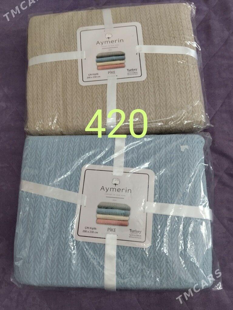 пледы, покрывало, наматрасник - Ашхабад - img 5