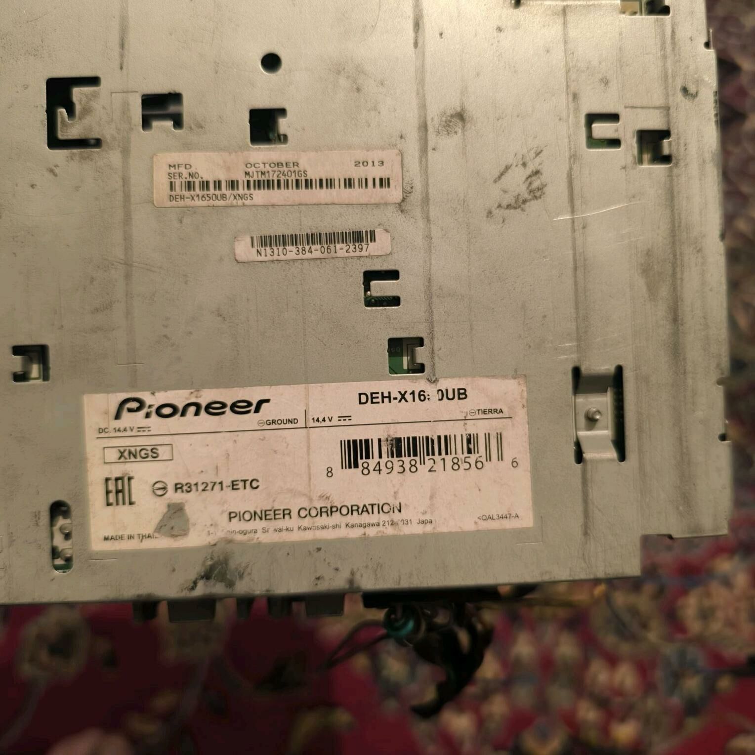 pioneer deh-x1650 dub 700 TMT - Бузмеин - img 3
