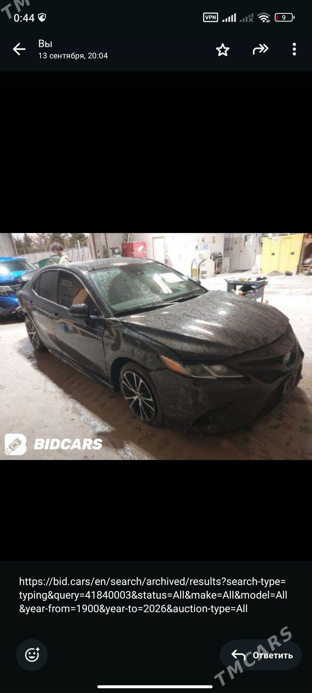 Toyota Camry 2020 - 260 000 TMT - Ашхабад - img 8