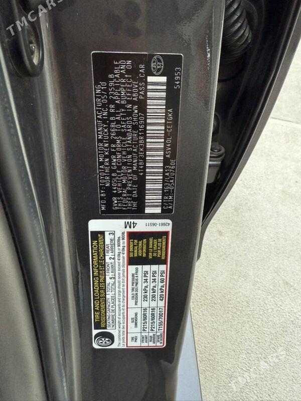 Toyota Camry 2010 - 205 000 TMT - Balkanabat - img 6