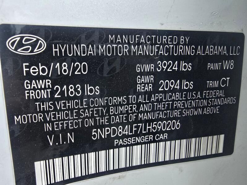 Hyundai Elantra 2020 - 235 000 TMT - ул. Подвойского (Битарап Туркменистан шаёлы) - img 9