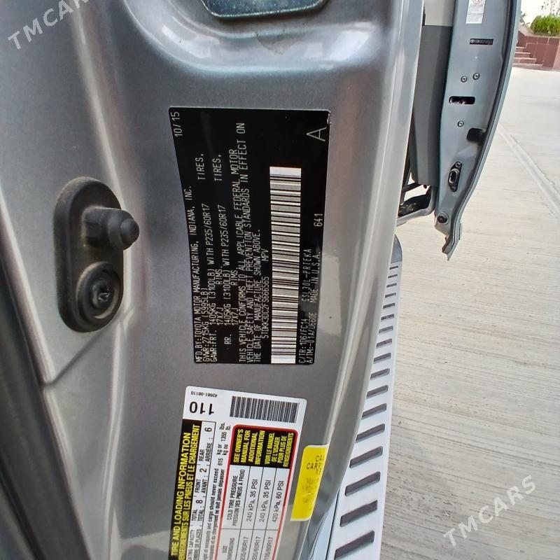 Toyota Sienna 2015 - 348 000 TMT - Гёкдепе - img 8