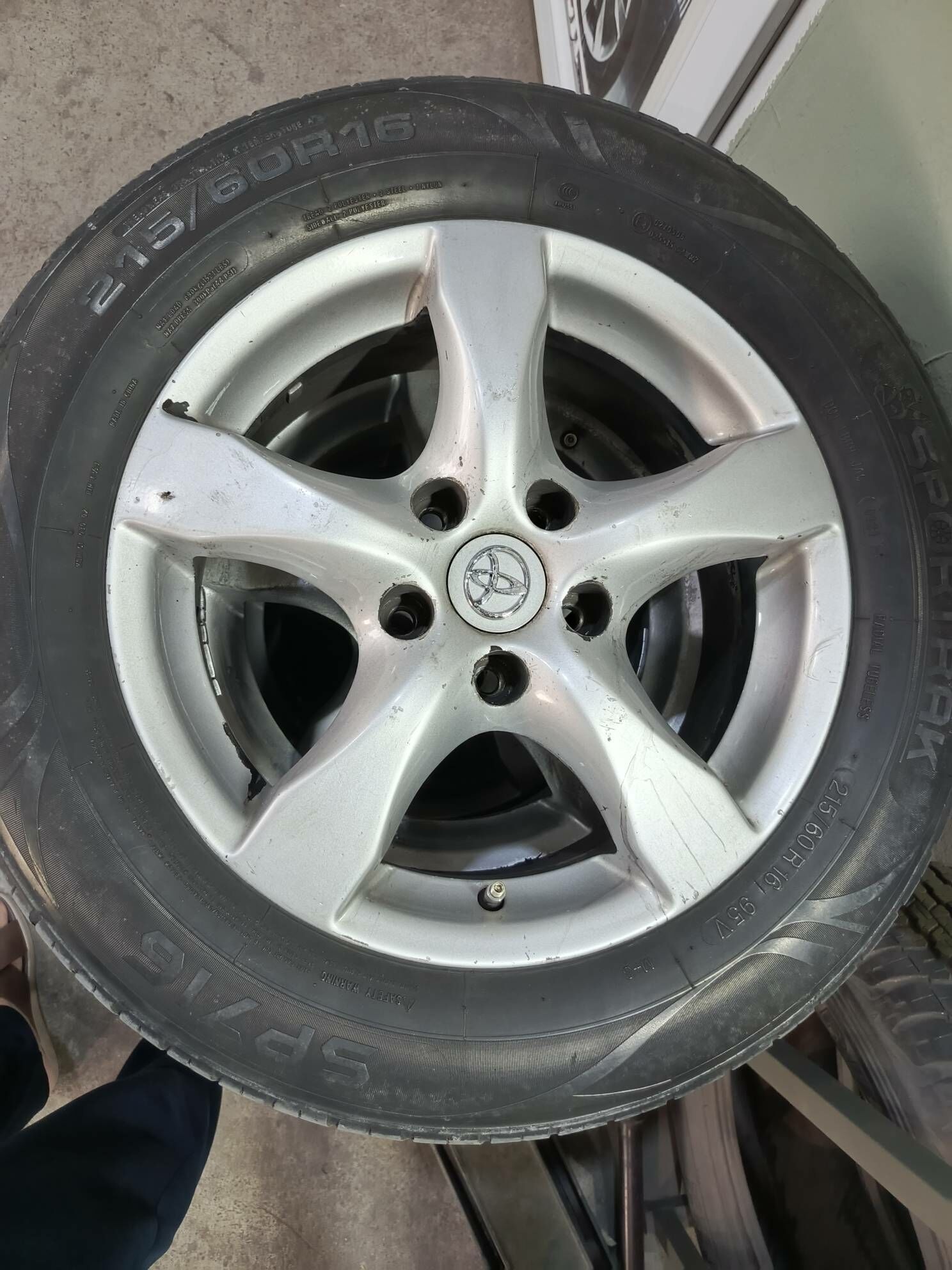 215 60 16 diska teker 1 500 TMT - Ашхабад - img 3