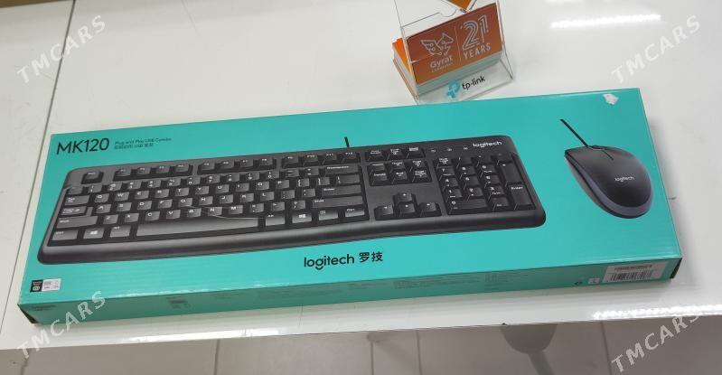 MK120 Logitech klaw+mouse - Daşoguz - img 1