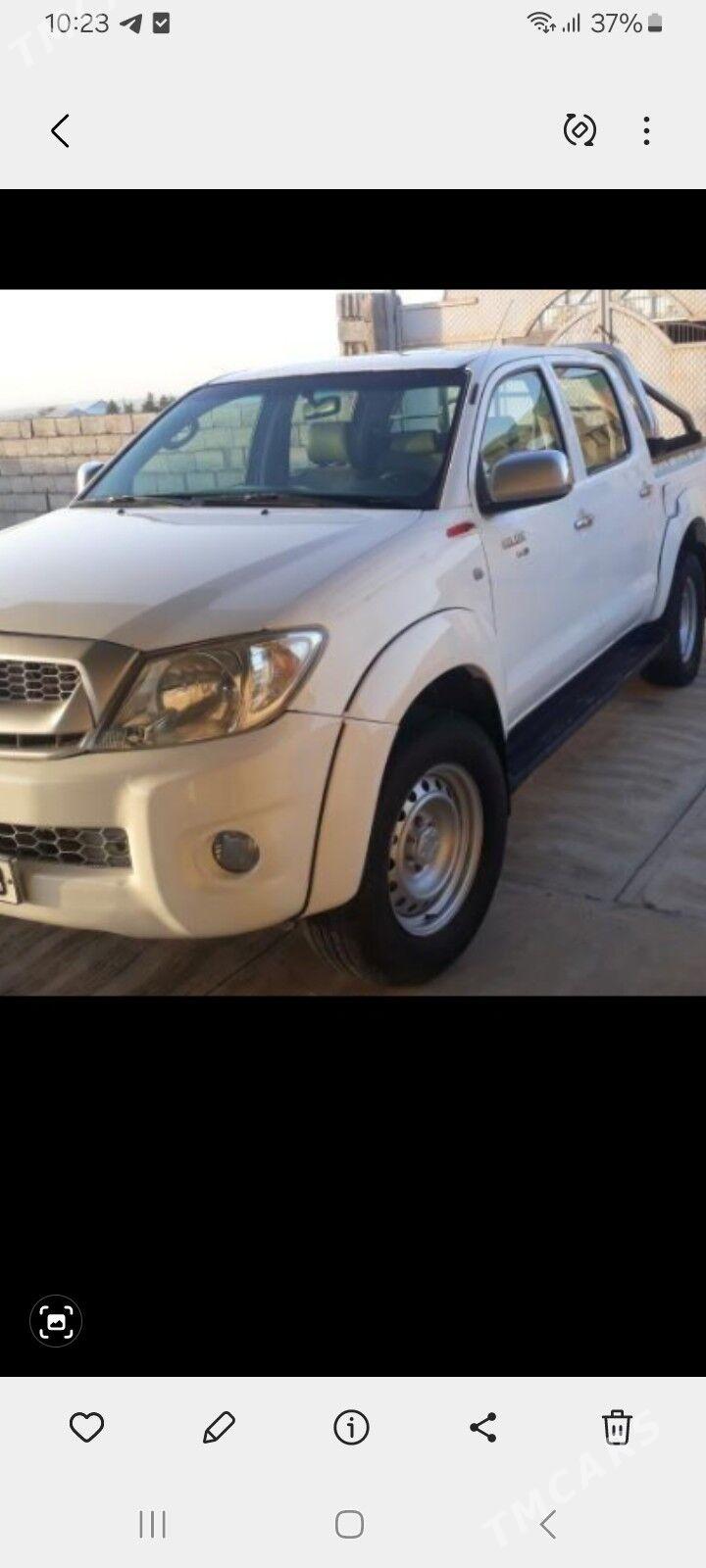 Toyota Hilux 2010 - 210 000 TMT - Магданлы - img 1