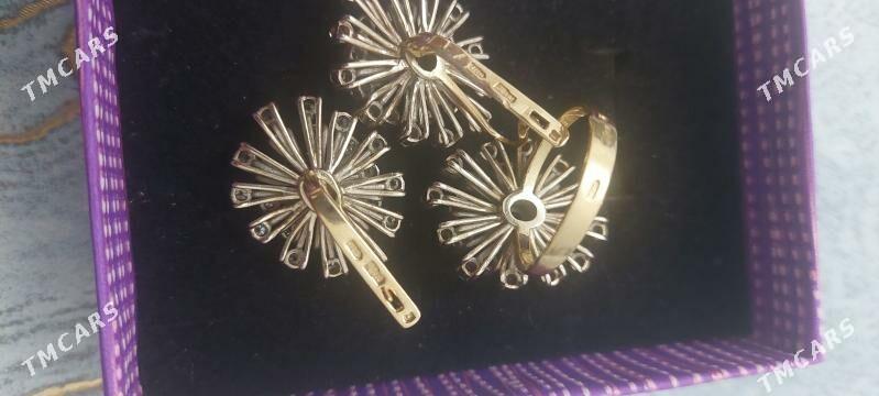 gyzyl komplekt золото - Moskowskiý köç. (10 ýyl abadançylyk şaýoly) - img 6